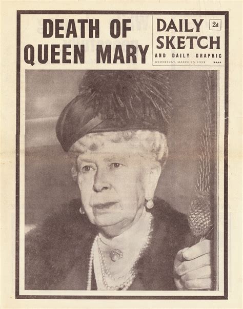 queen mary cause of death.